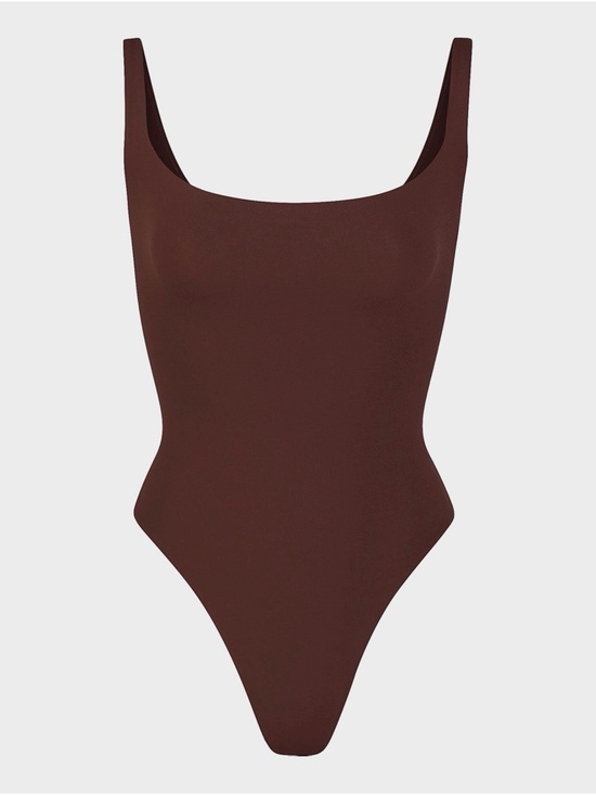 SKIMS Other - Women’s skims Scoop Neck Brown cocoa bodysuit S small